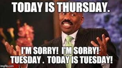 TuesdaySorry